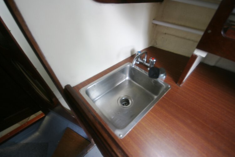 Morgan Giles for sale The galley sink - Minus the fairy liquid