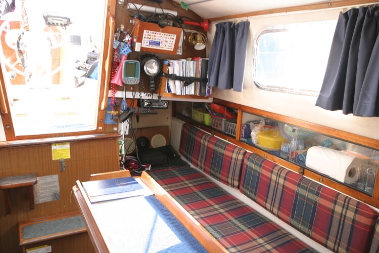 Westerly Renownfor sale Saloon looking aft - port side