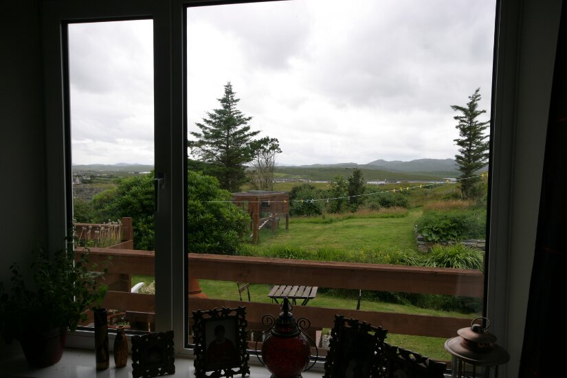 Western Isles Property -  House on the Isle of Lewisfor sale Lounge windoe view - 