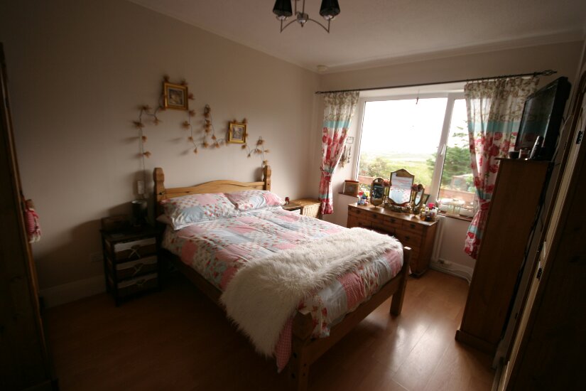 Western Isles Property -  House on the Isle of Lewisfor sale Master Bedroom - view from door