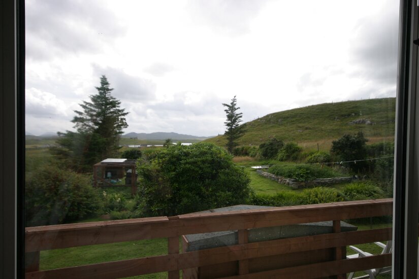 Western Isles Property -  House on the Isle of Lewisfor sale Master Bedroom - view from window