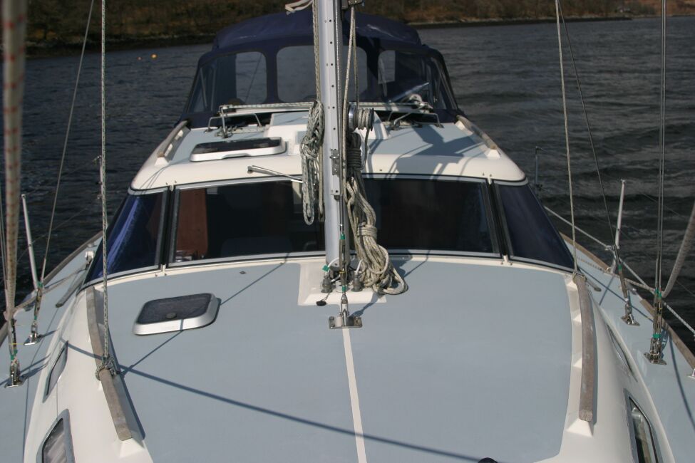 Westerly Riviera 35 MkIIfor sale View Aft  - From Pulpit