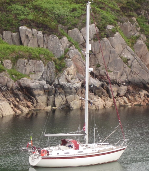 Westerly Corsair Mk 1for sale Owner's photo - showing rig