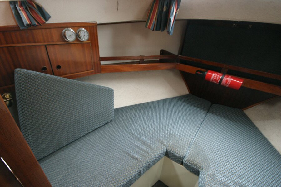 Finnsailer 35ft Motor Sailerfor sale Forward cabin, port side - Infill cushion to the side