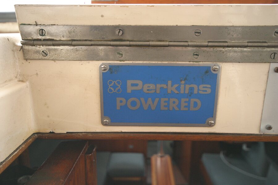 Finnsailer 35ft Motor Sailerfor sale Perkins badge - 