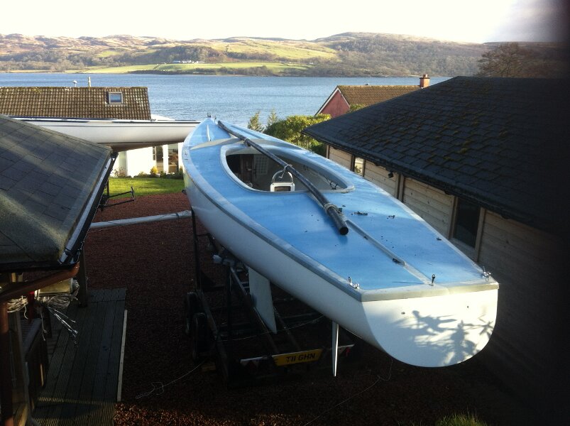 Soling International 27for sale Stern view - 