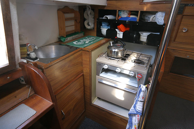 Moody 30for sale Galley - 