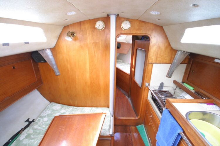 Colvic UFO 27for sale Saloon looking forward - 