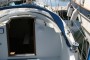 Nicholson 32 Mk X Starboard, looking forward past the companionway entrance
