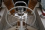 Bruce Roberts 34 Sailing Yacht Detail of Helm Position.