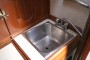 Bruce Roberts 34 Sailing Yacht Wash Basin in Heads Compartment.