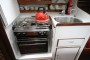 Freeward 30 (Fisher Derivative) Galley, cooker with two burners, grill and oven