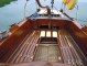 Wooden Classic 29 foot Bermudan Sloop Cockpit