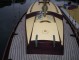 Wooden Classic 29 foot Bermudan Sloop View aft from foredeck