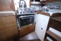 Nicholson 32 Mk X Galley, cooker with two burners, grill and oven