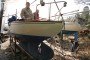 Dyer Brothers 23' Auxilliary Canoe Stern Yawl Stern View