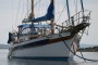 Ta Chiao CT 54 Luxury Ketch Bows, starboard side