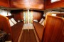 Wooden Classic Alan Buchanan Designed yacht The saloon looking forwards