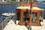 Wooden Classic 46' Gentleman's Motor Yacht Looking aft, starboard side