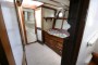 Wooden Classic 46' Gentleman's Motor Yacht Entrance to Captain's Cabin