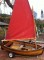 McGruers 9' Clinker Sailing Dinghy Rigged and Ready